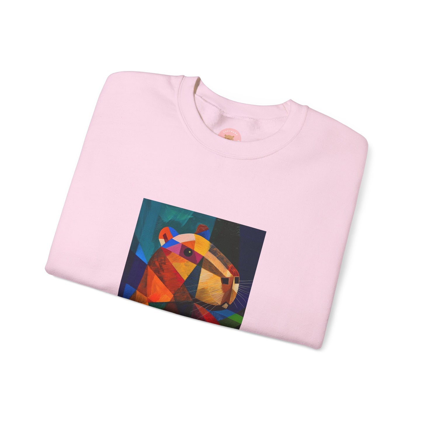 CAPYCASSO II- Abstract Picasso Inspired Capybara Sweatshirt