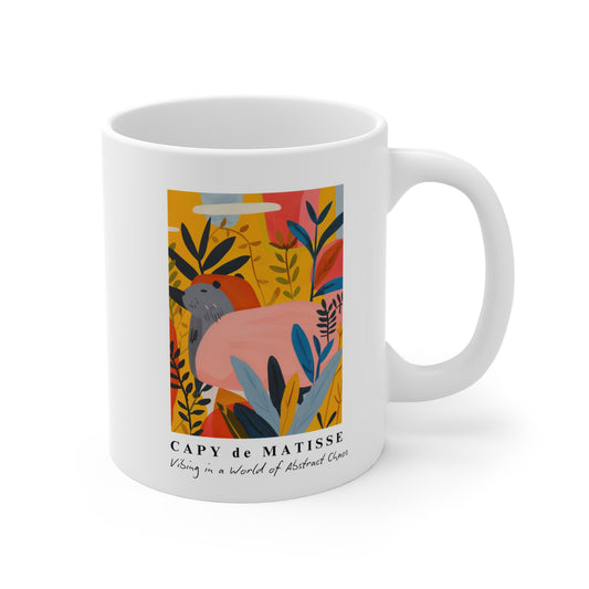 Capybara Henri Matisse II Mug Art Lovers Gift 11oz