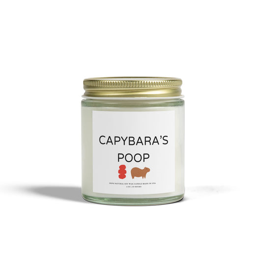 Funny Candle Gift Capybara's Poop