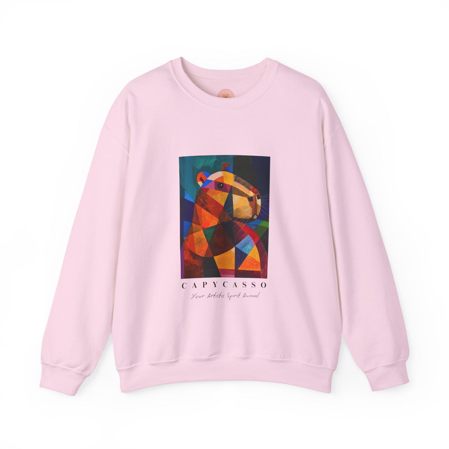 CAPYCASSO II- Abstract Picasso Inspired Capybara Sweatshirt