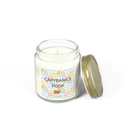 Funny Candle Gift Capybara's Poop in Matisse style