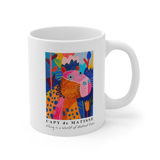 Capybara Henri Matisse III Mug Art Lovers Gift 11oz