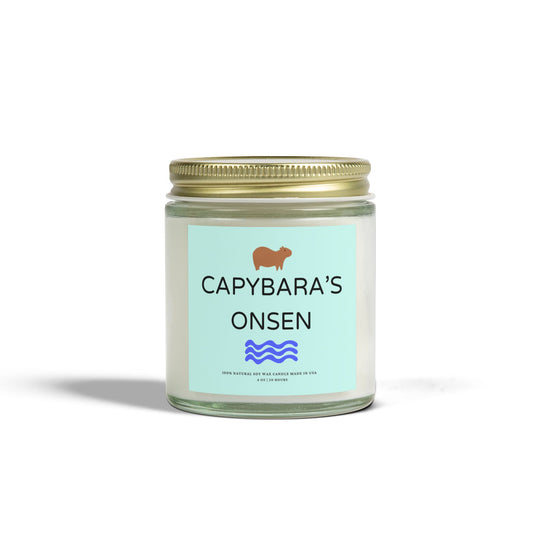 Capybara's Onsen Candle