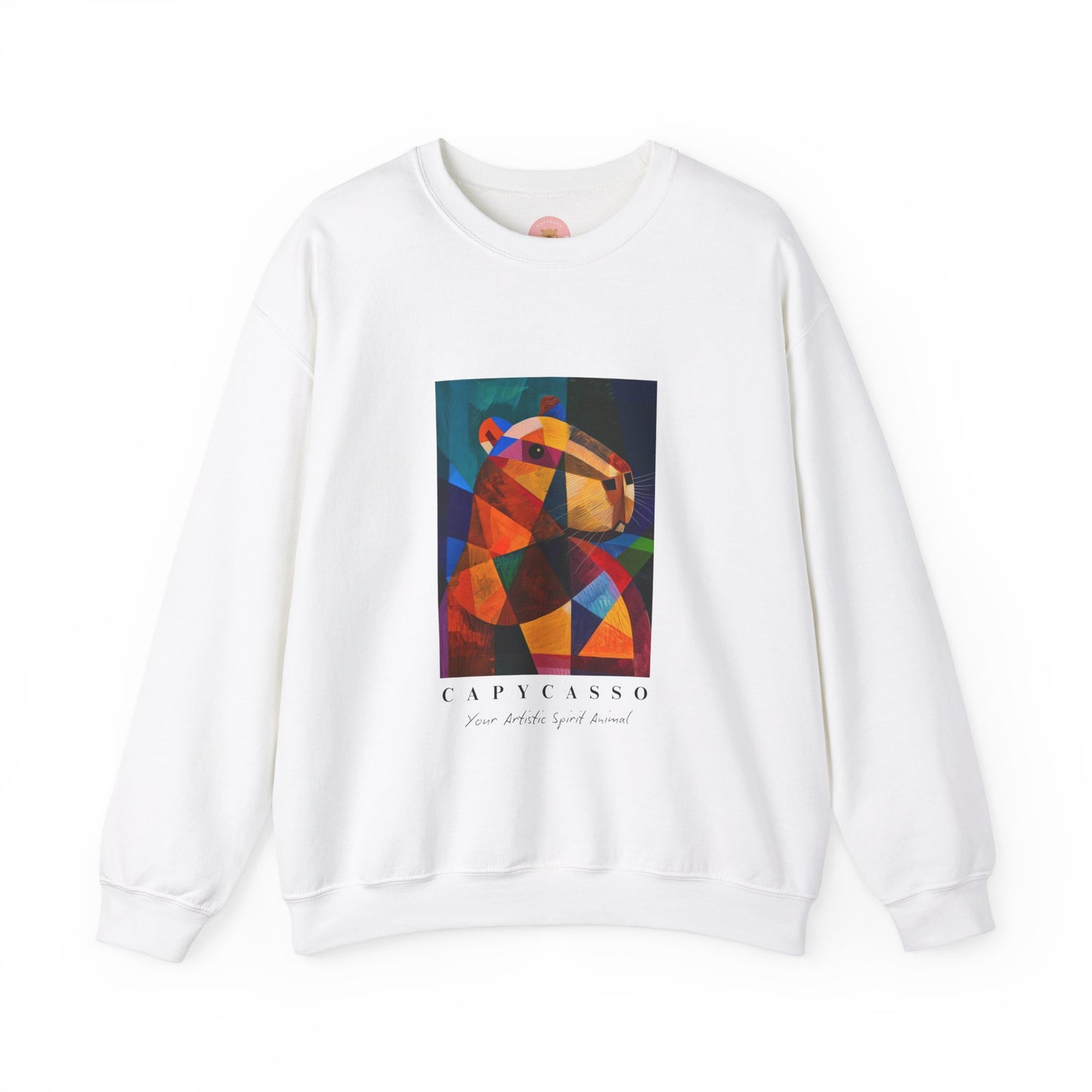 CAPYCASSO II- Abstract Picasso Inspired Capybara Sweatshirt