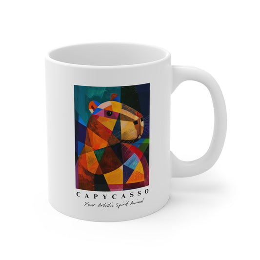 CAPYCASSO II Mug Art Lovers Gift 11oz