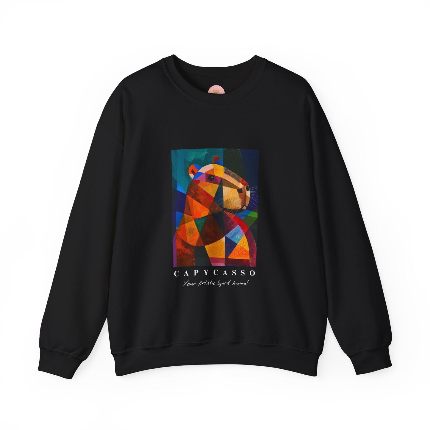 CAPYCASSO II- Abstract Picasso Inspired Capybara Sweatshirt